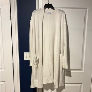 Time And Tru Long Sweater with Pockets Size XXL